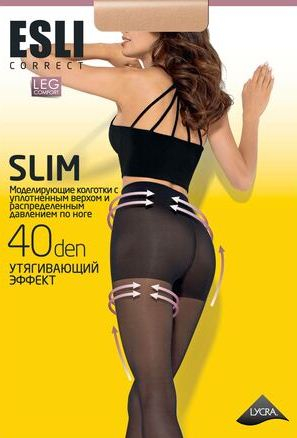 SLIM 40 (new) Колготки женские Conte