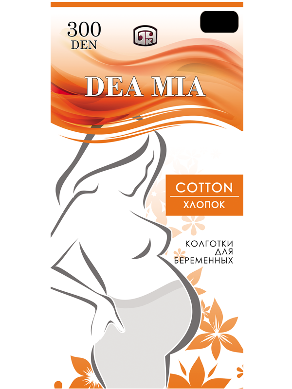 COTTON 300 для беременных Колготки женские Dea Mia