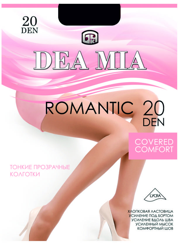 ROMANTIC 20 T-Band Колготки женские Dea Mia