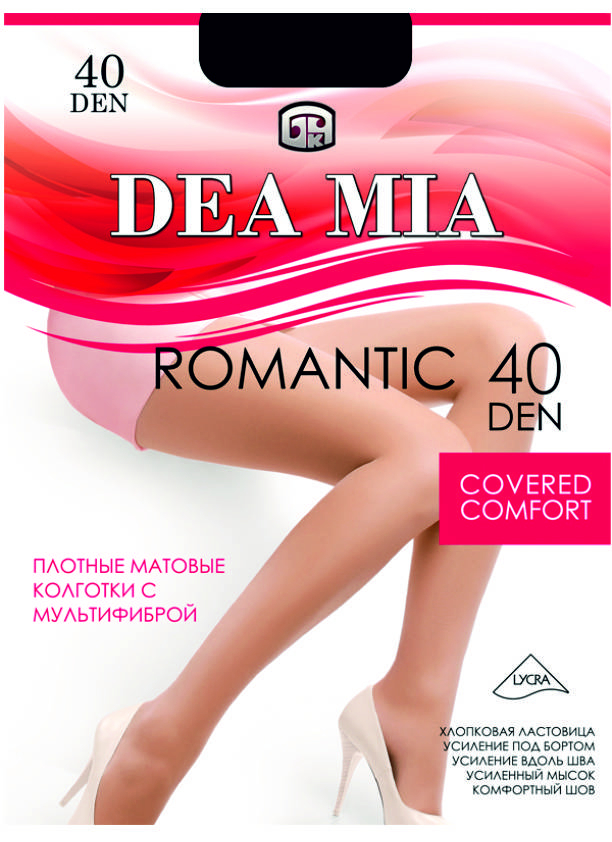 ROMANTIC 40 T-Band Колготки женские Dea Mia