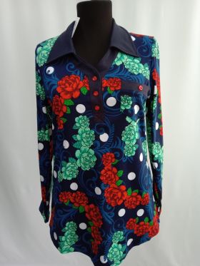 Блузы, рубашки 4017 Блузка женская интерлок МаДо