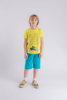 Комплекты 202623Д Комплект для мальчика(фуфайка+шорты) Свитанок