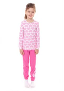 Комплекты 250535Р Пижама для девочки (фуфайка+брюки ) Свитанок