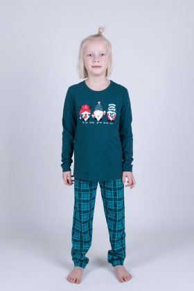 204893В Пижама для мальчика(фуфайка+брюки пижамные) Свитанок