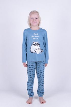 Комплекты 214866В Пижама для мальчика(фуфайка+брюки мальчика) Свитанок