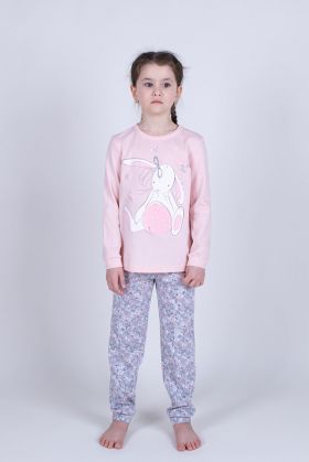 Комплекты 204855В Пижама для дев.(фуфайка+брюки пиж.) Свитанок